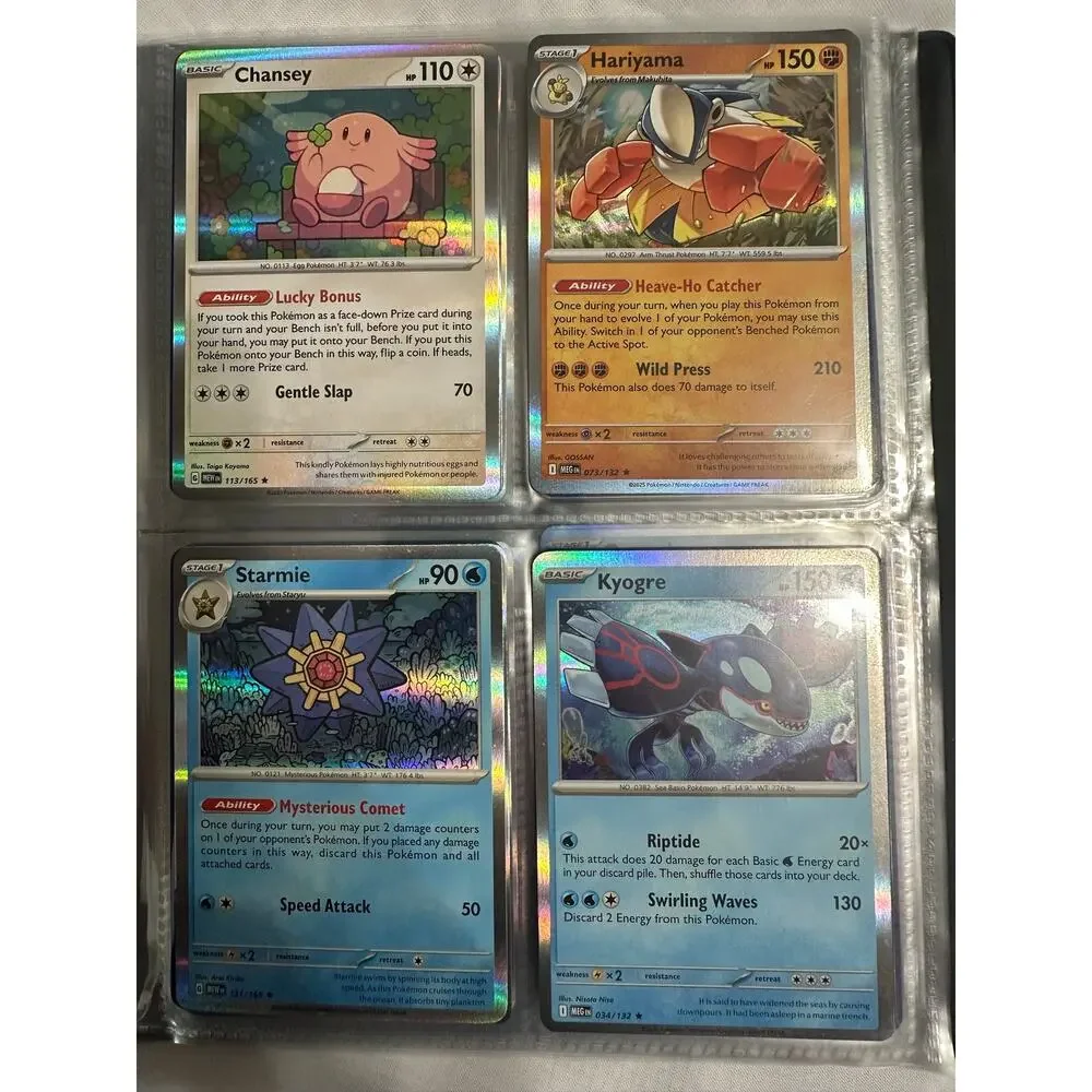 Lot of 80 holographic rare Pokemon cards.